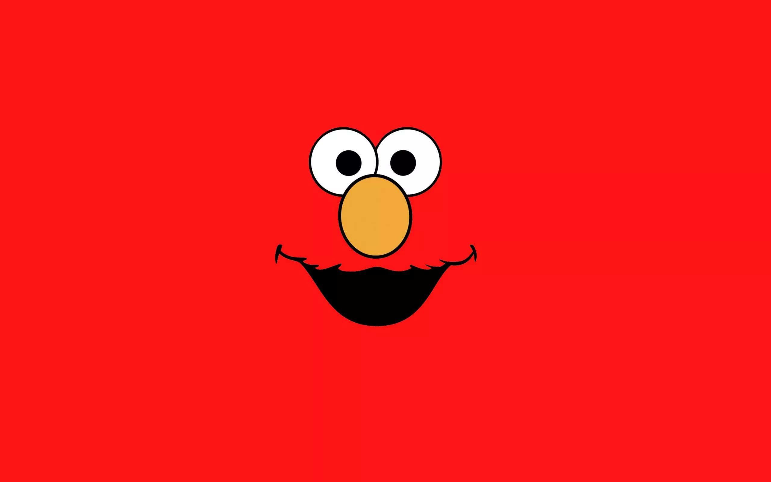 Wallpaper doll, Sesame Street, red