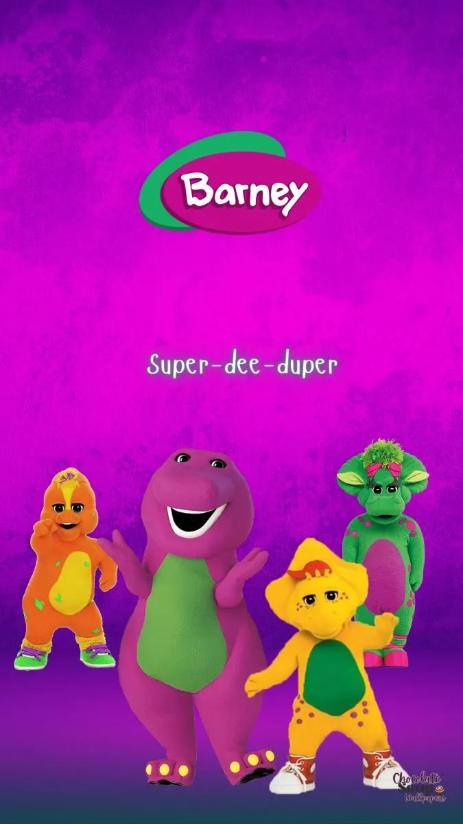 Barney & Friends Phone Wallpaper