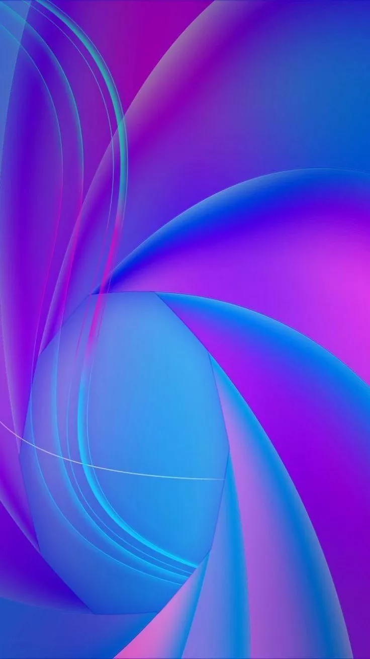 Purple And Blue Swirls Wallpaper
