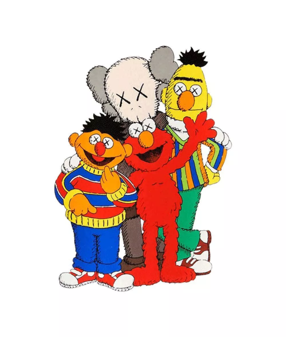 Kaws Sesame Street Wallpaper