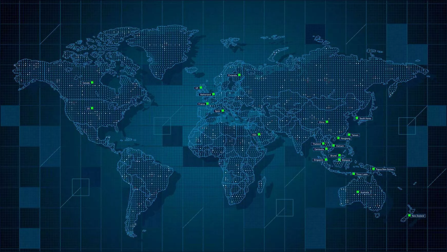 map background Stylized wireframe