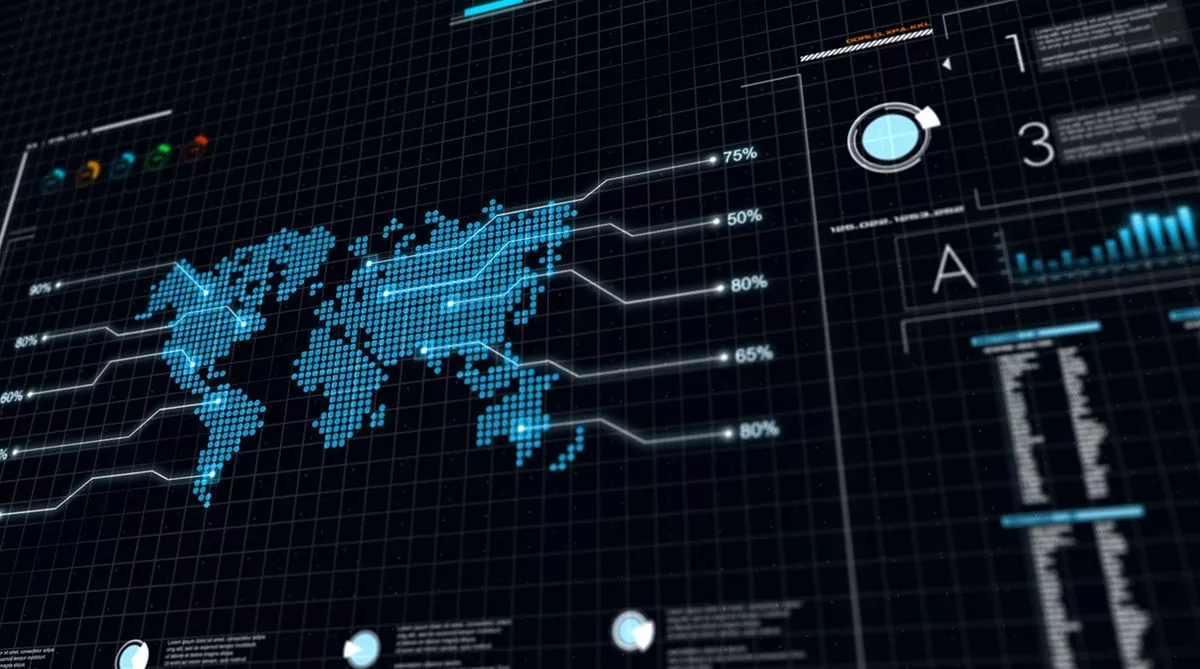 World map Technology concept - Behance