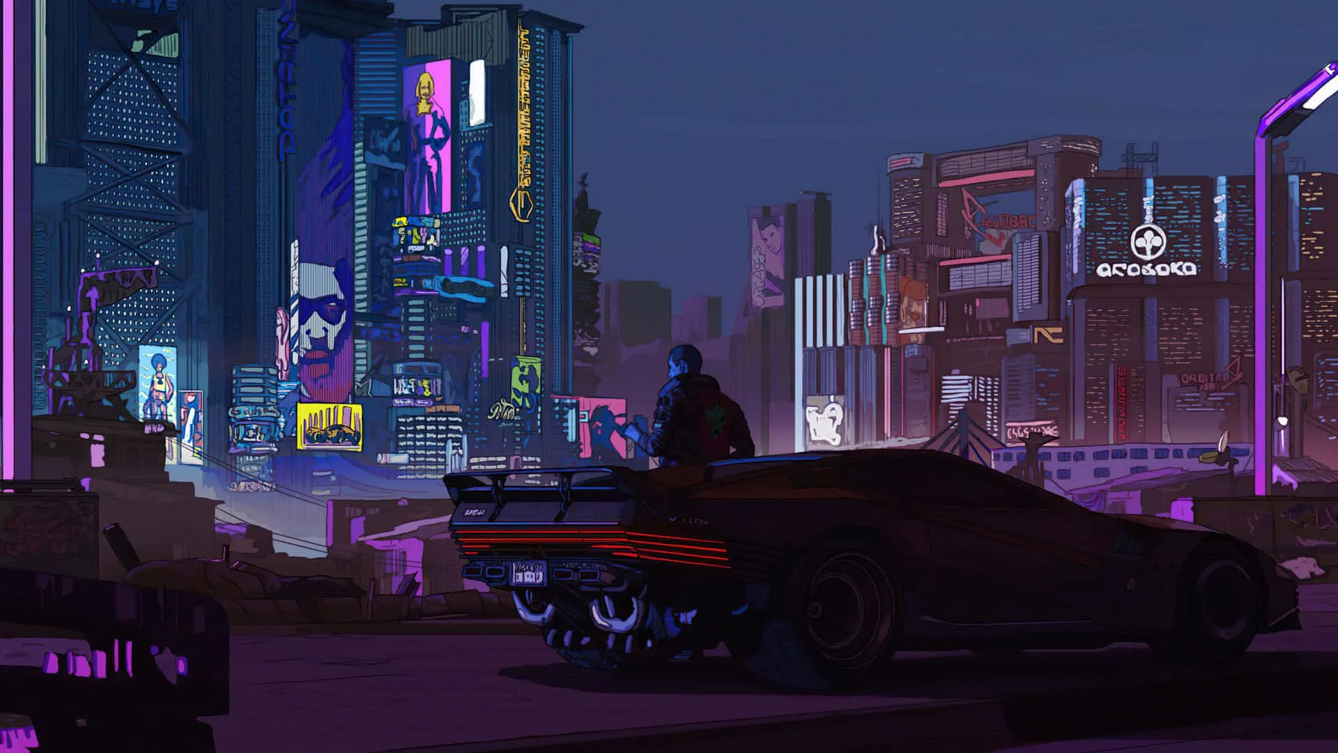 Cyberpunk Night City Wallpaper