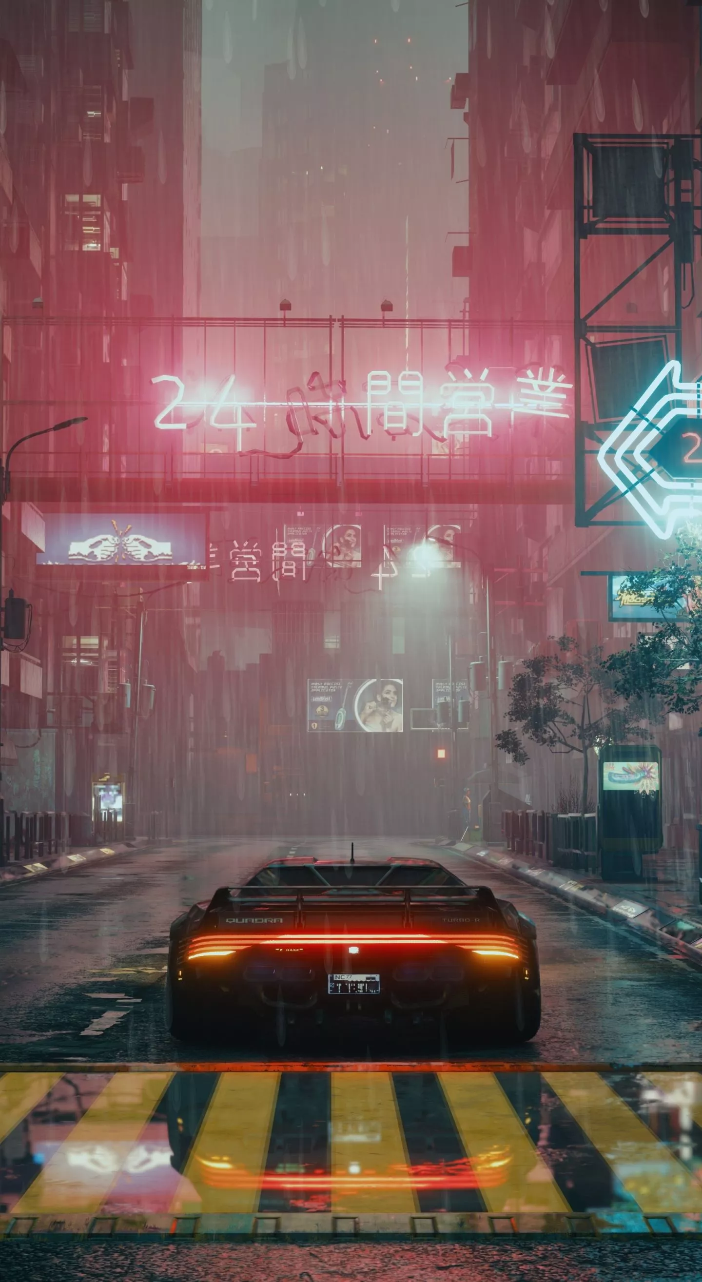 wallpaper 1440x2630 cyberpunk, game