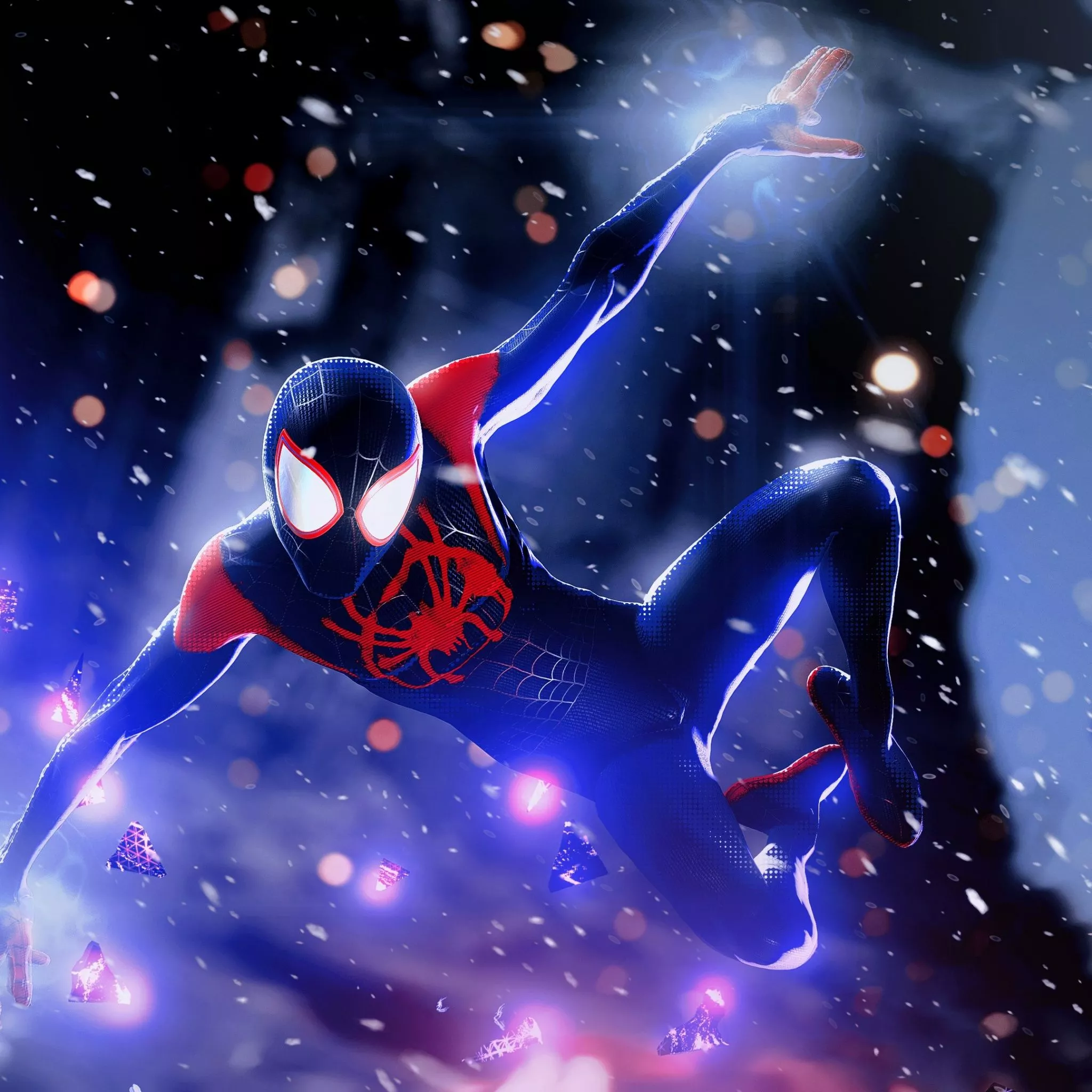 Miles Morales Wallpaper 4K, Into