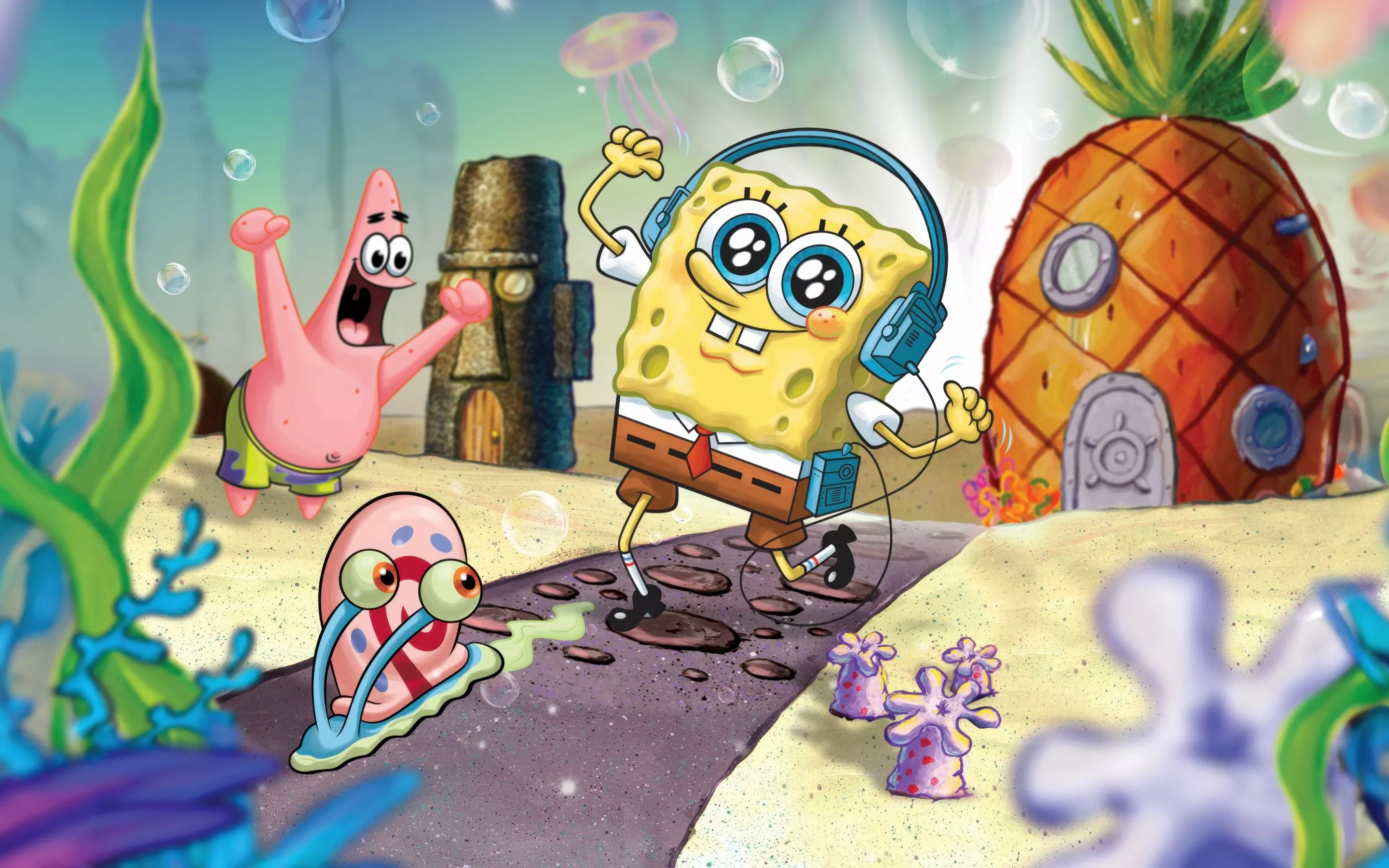 SpongeBob SquarePants Wallpaper 4K