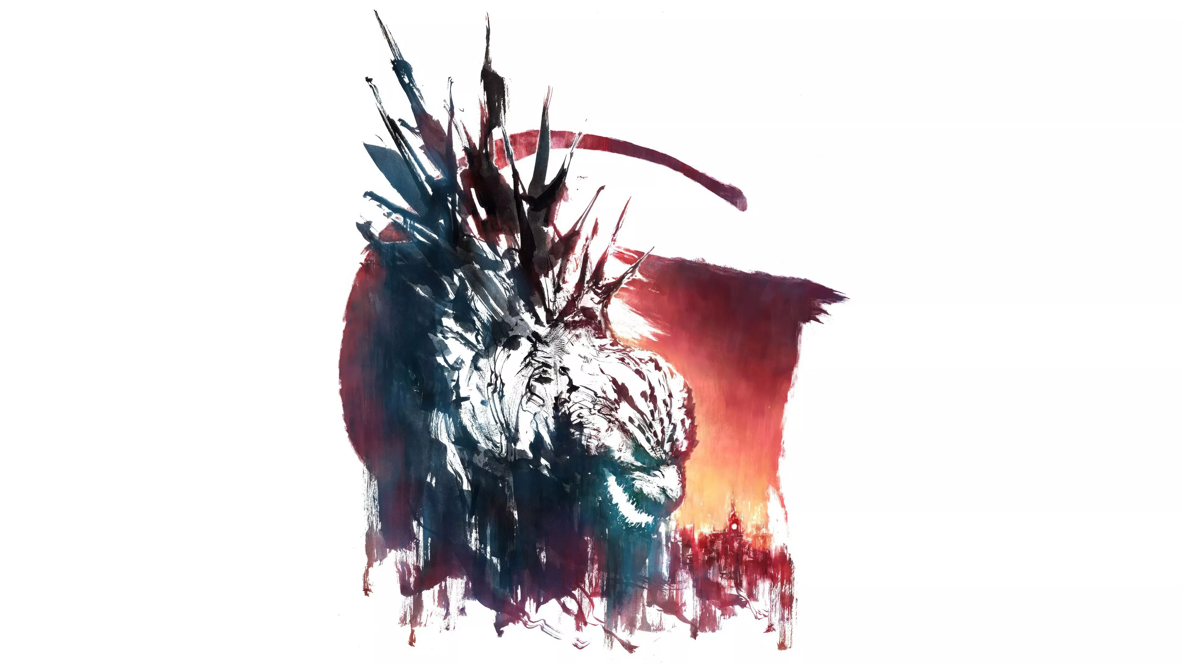 Abstract Godzilla Inspired Artwork HD