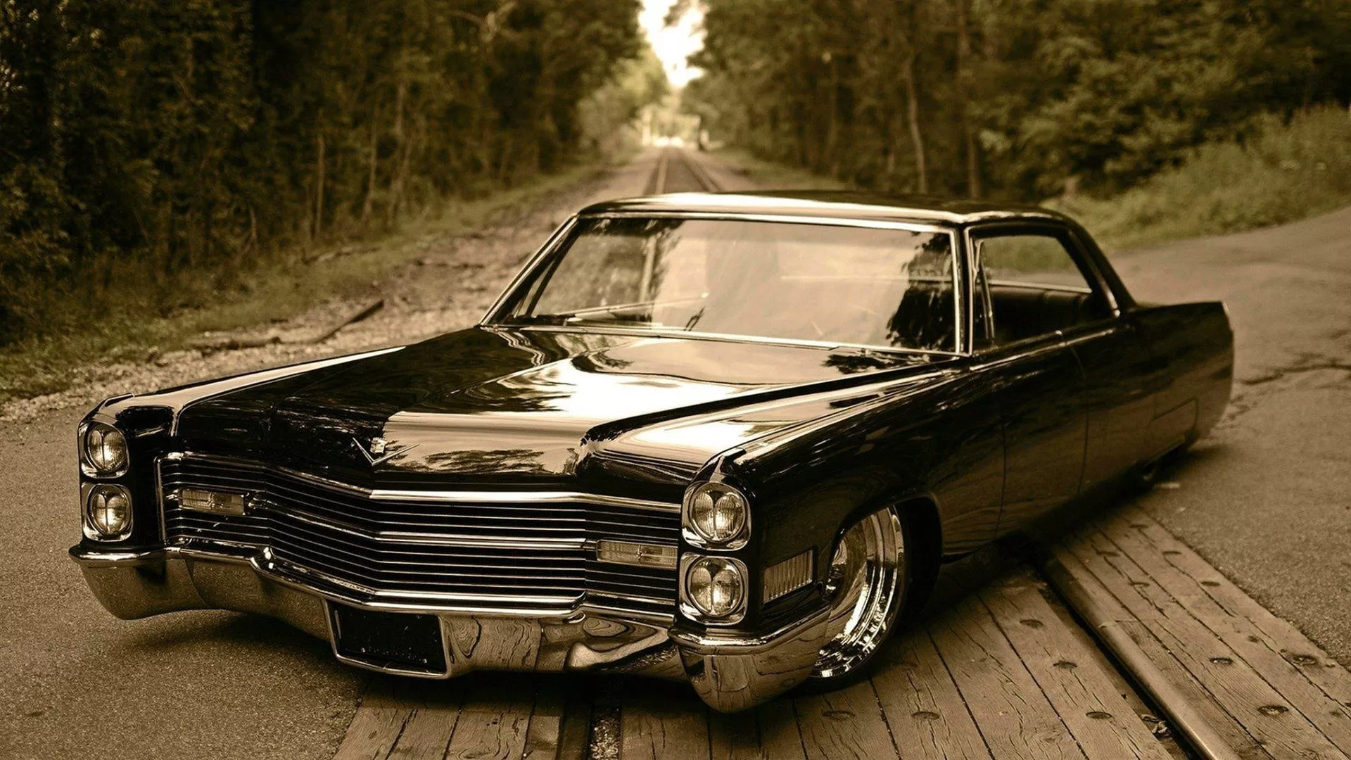 Download Shimmering Classic 1967 Chevrolet Impala Wallpaper