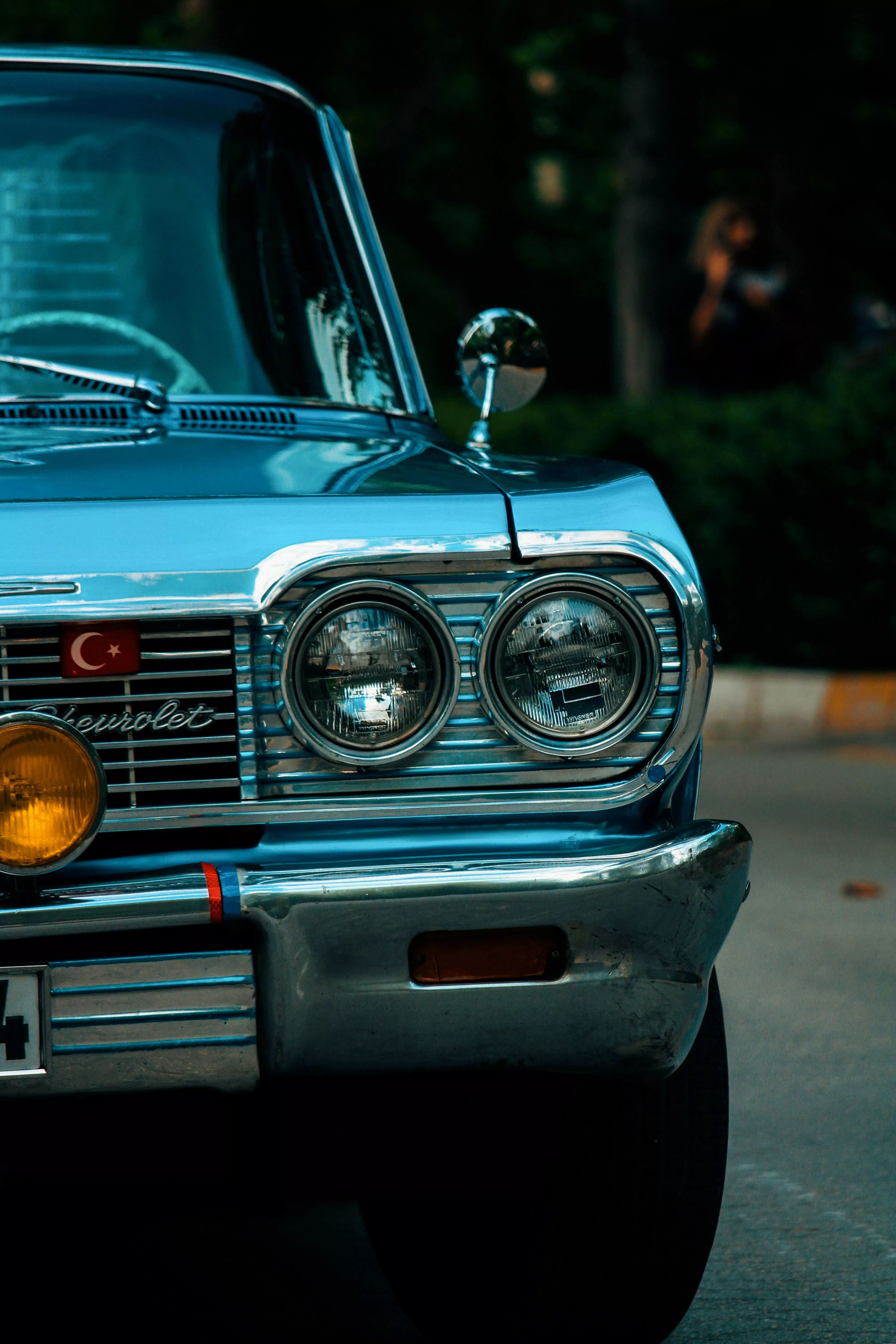 Blue Chevrolet Impala · Free