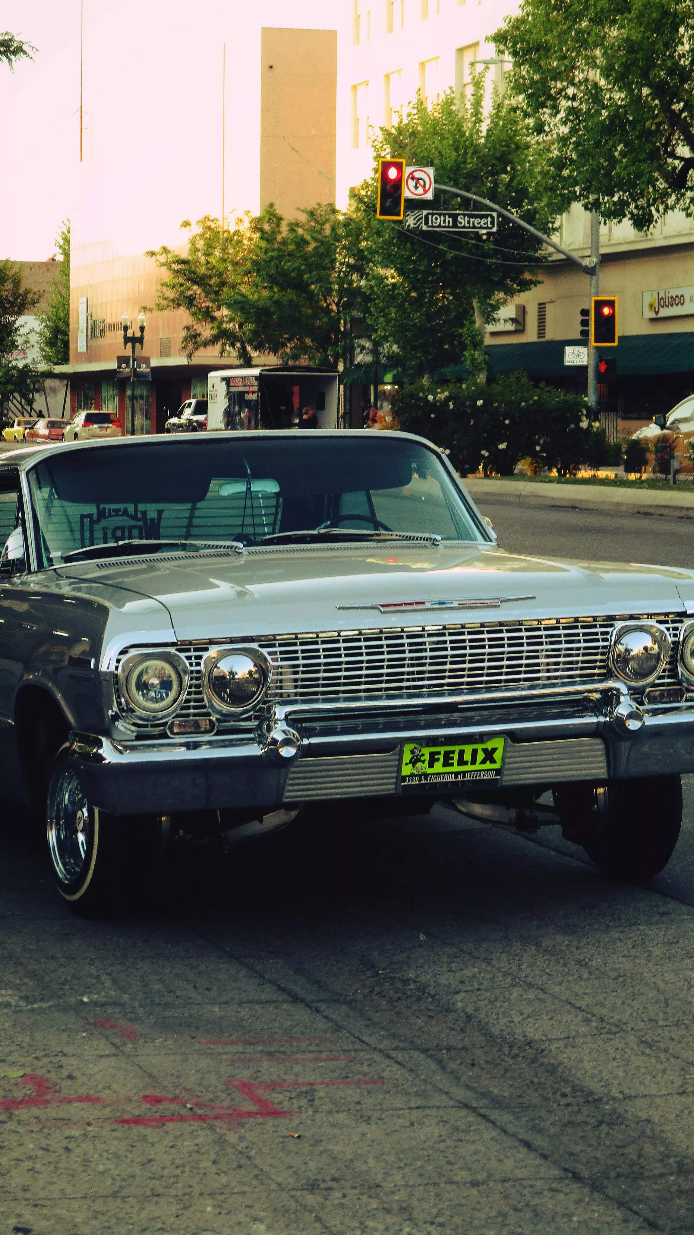 Chevrolet Impala on Street · Free Stock