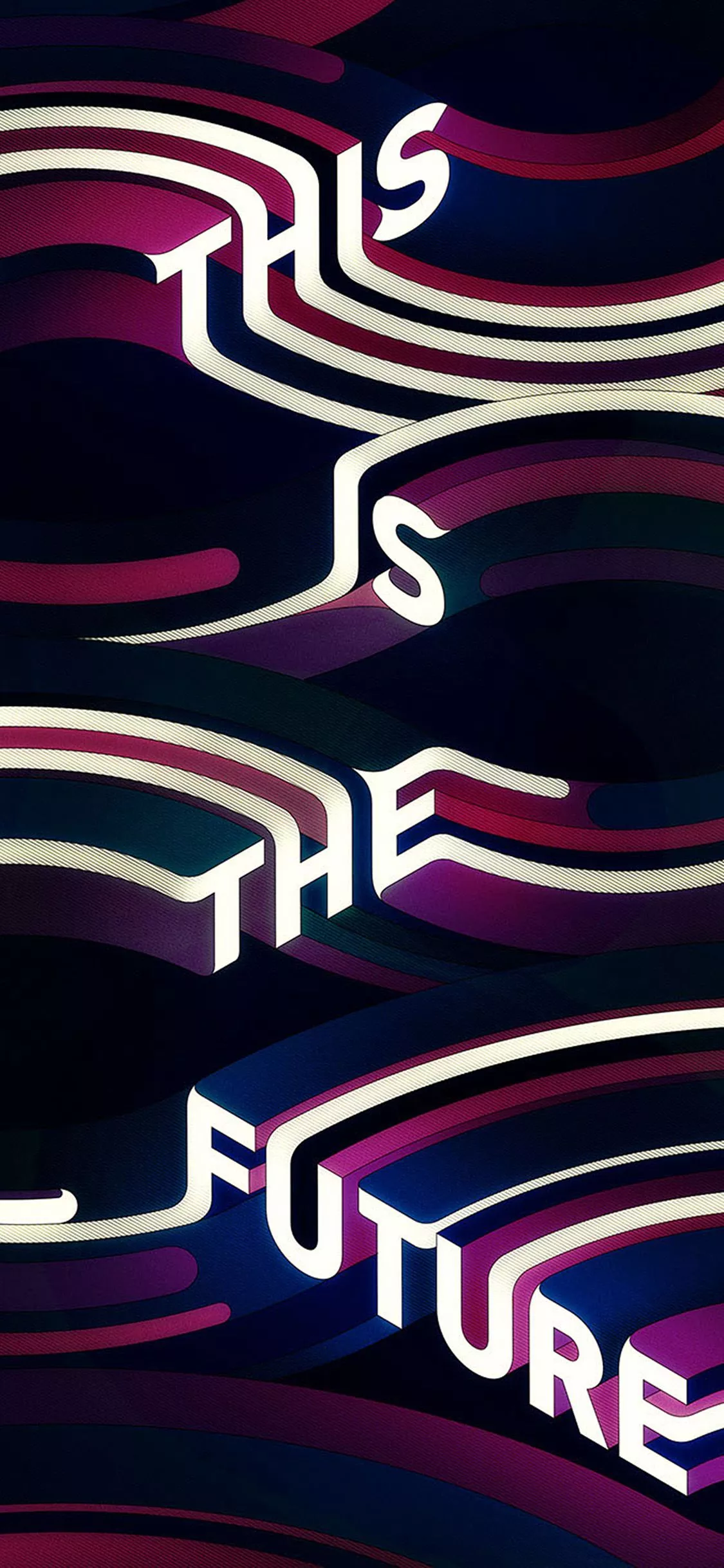 Art This Is The Future Color Wallpaper