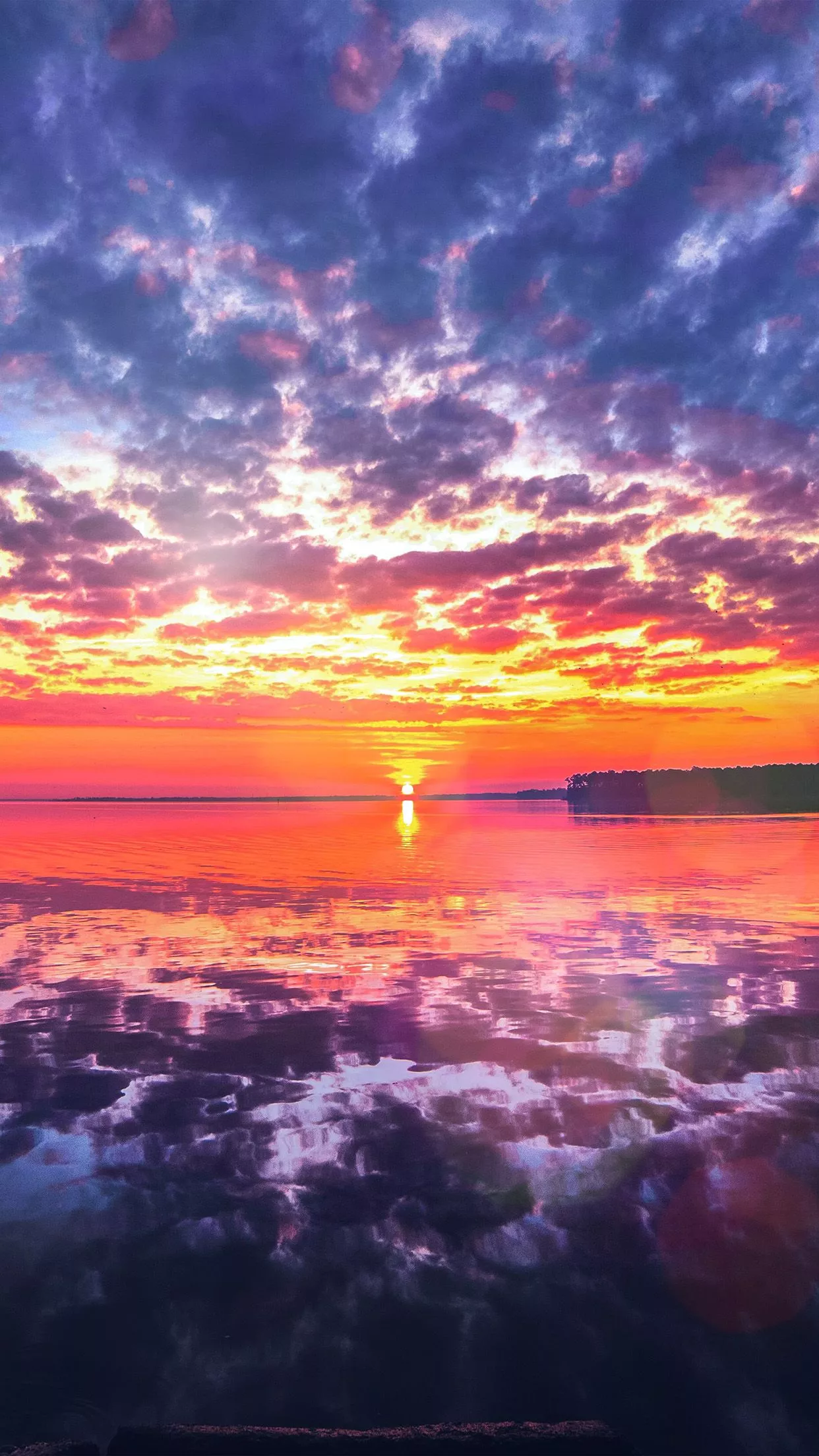 Sea Sunset Red Beach Nature Flare