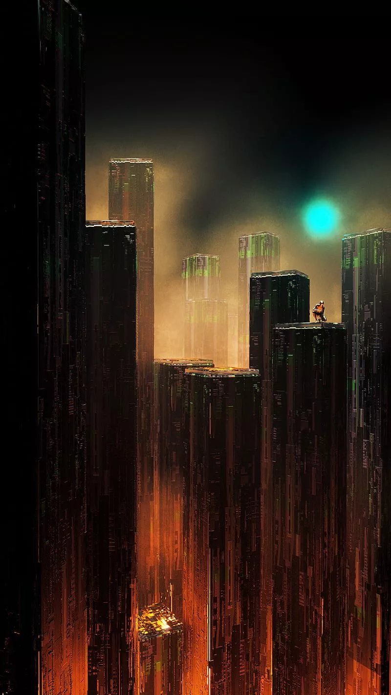 HD dystopian wallpaper