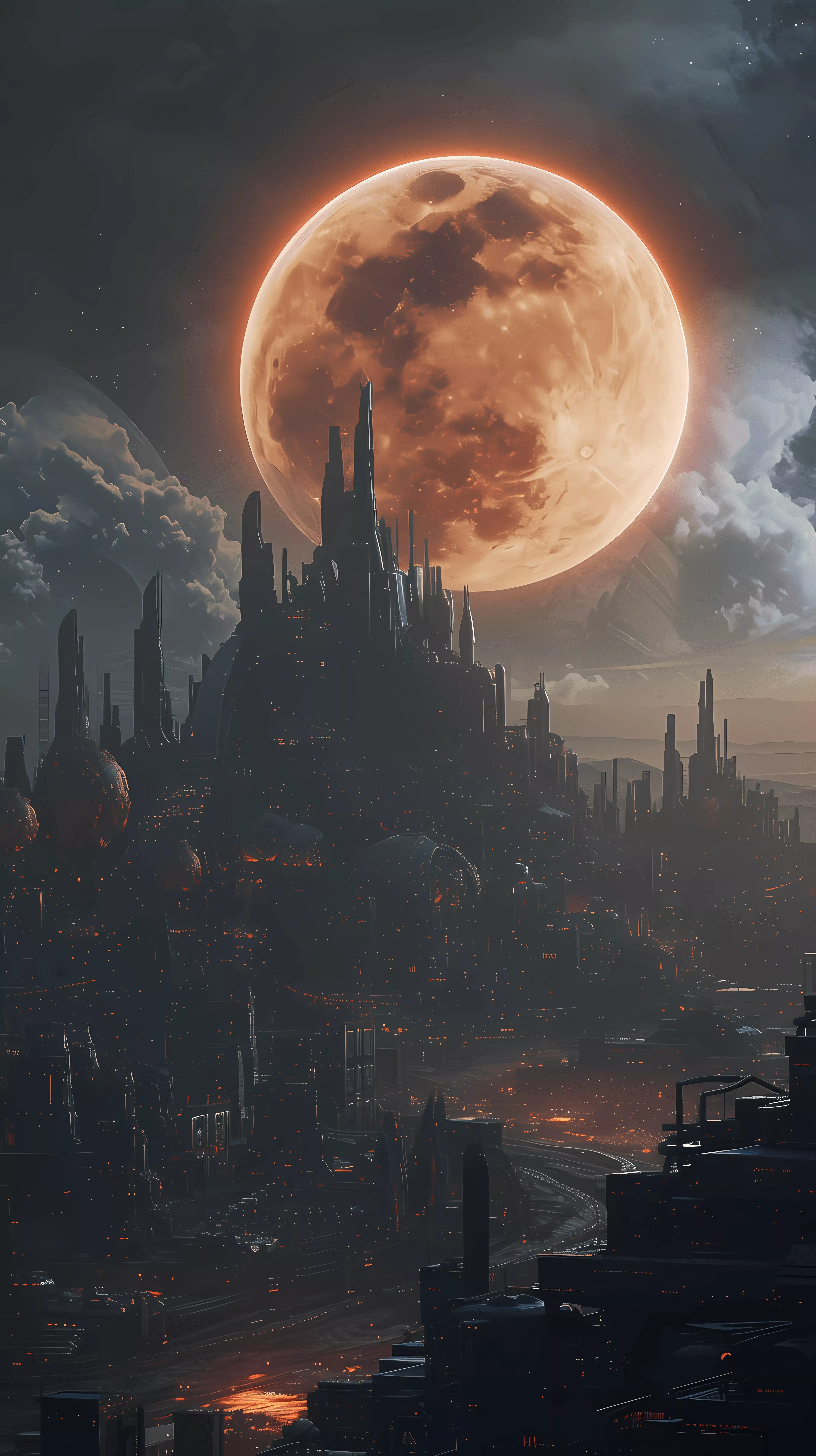 Dystopian iPhone Wallpaper