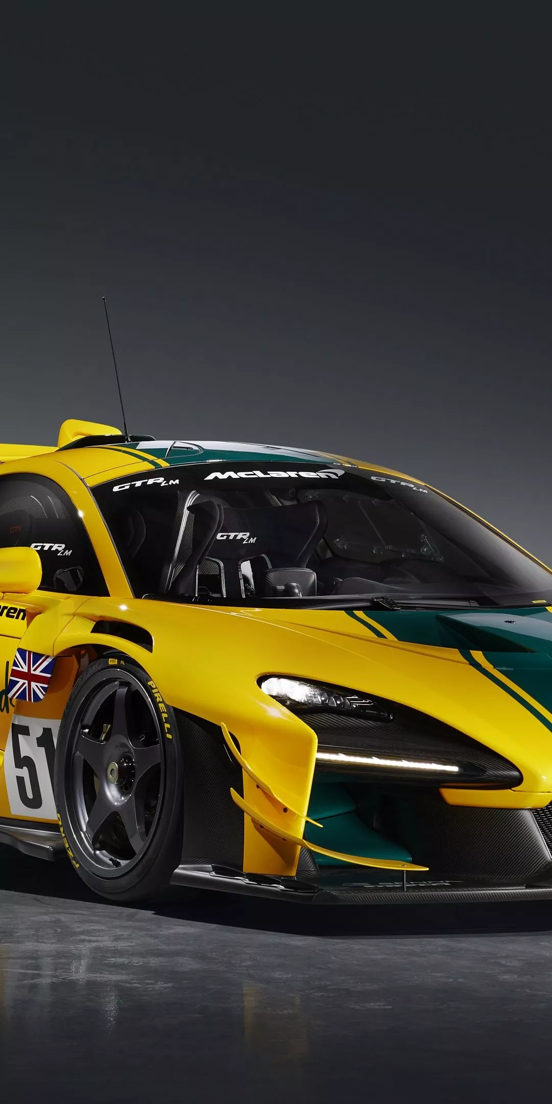 McLaren Senna GTR LM Wallpaper 4K