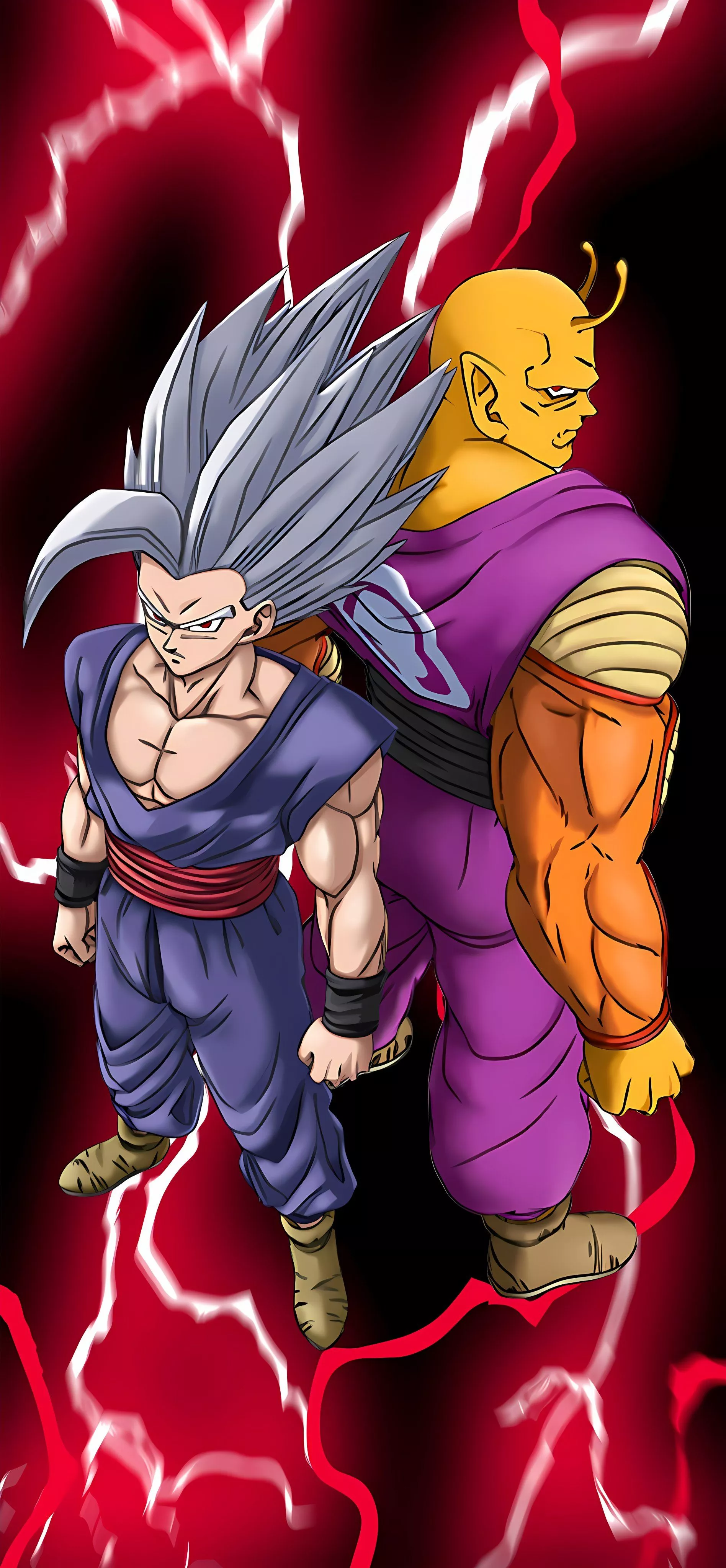 Beast Gohan and Orange Piccolo Phone