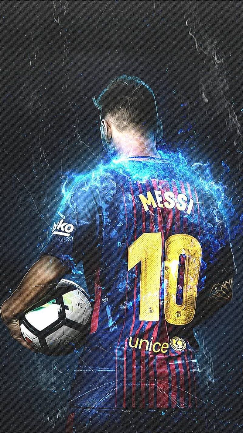 Lionel Messi, barcelona, soccer, HD phone wallpaper