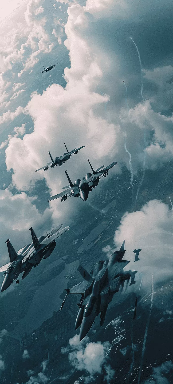 Fighter Jet Phone Wallpaper Made