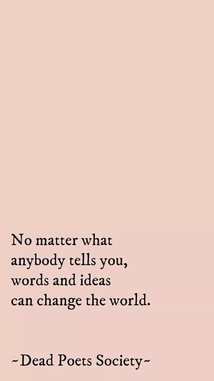 Dead Poets Society Inspirational Quote