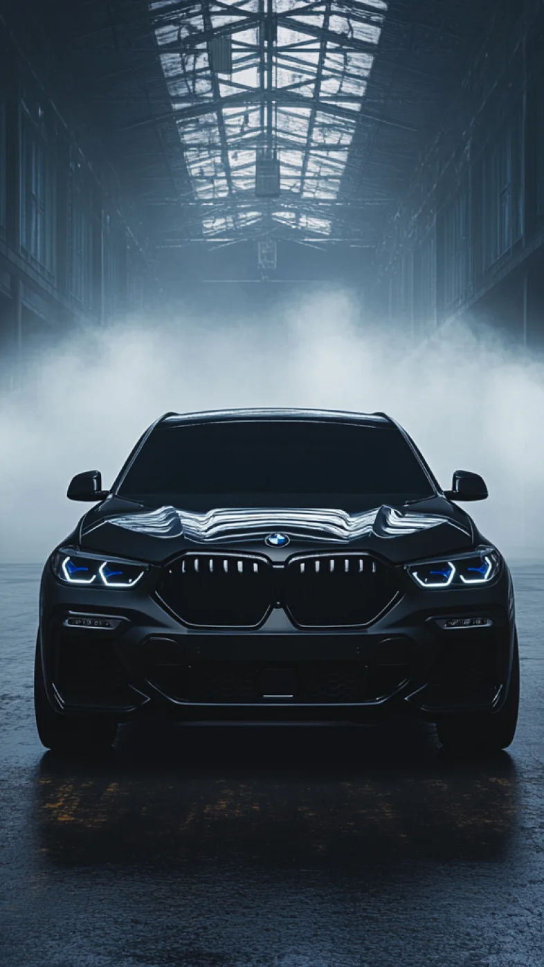 Black Bmw Car Mobile Wallpaper
