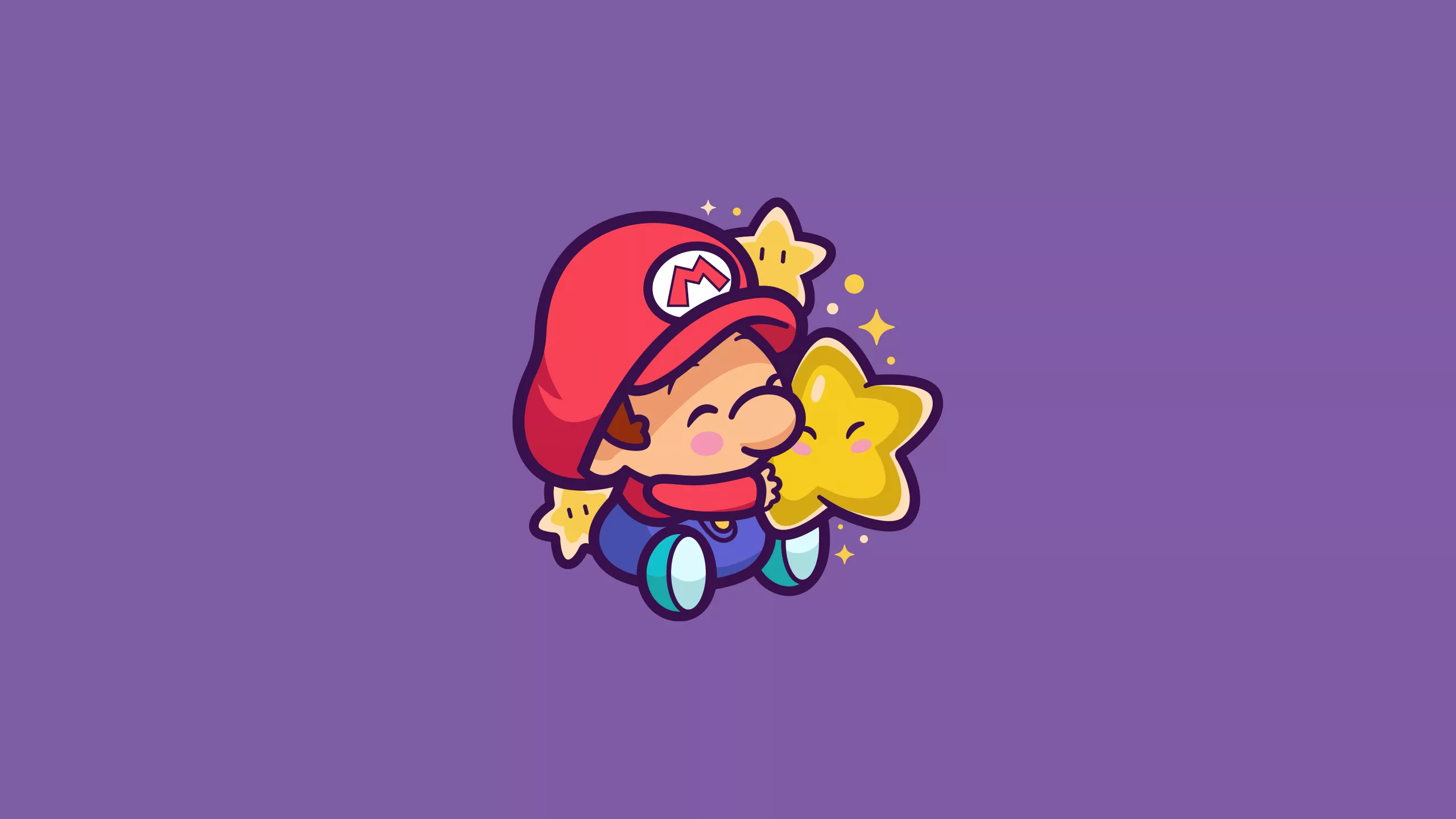 Super Mario Wallpaper 4K, Cute Mario