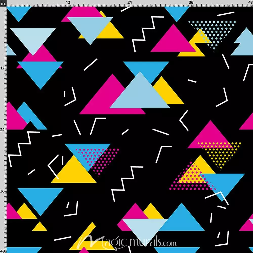 80s Pop Art Wallpaper Mural