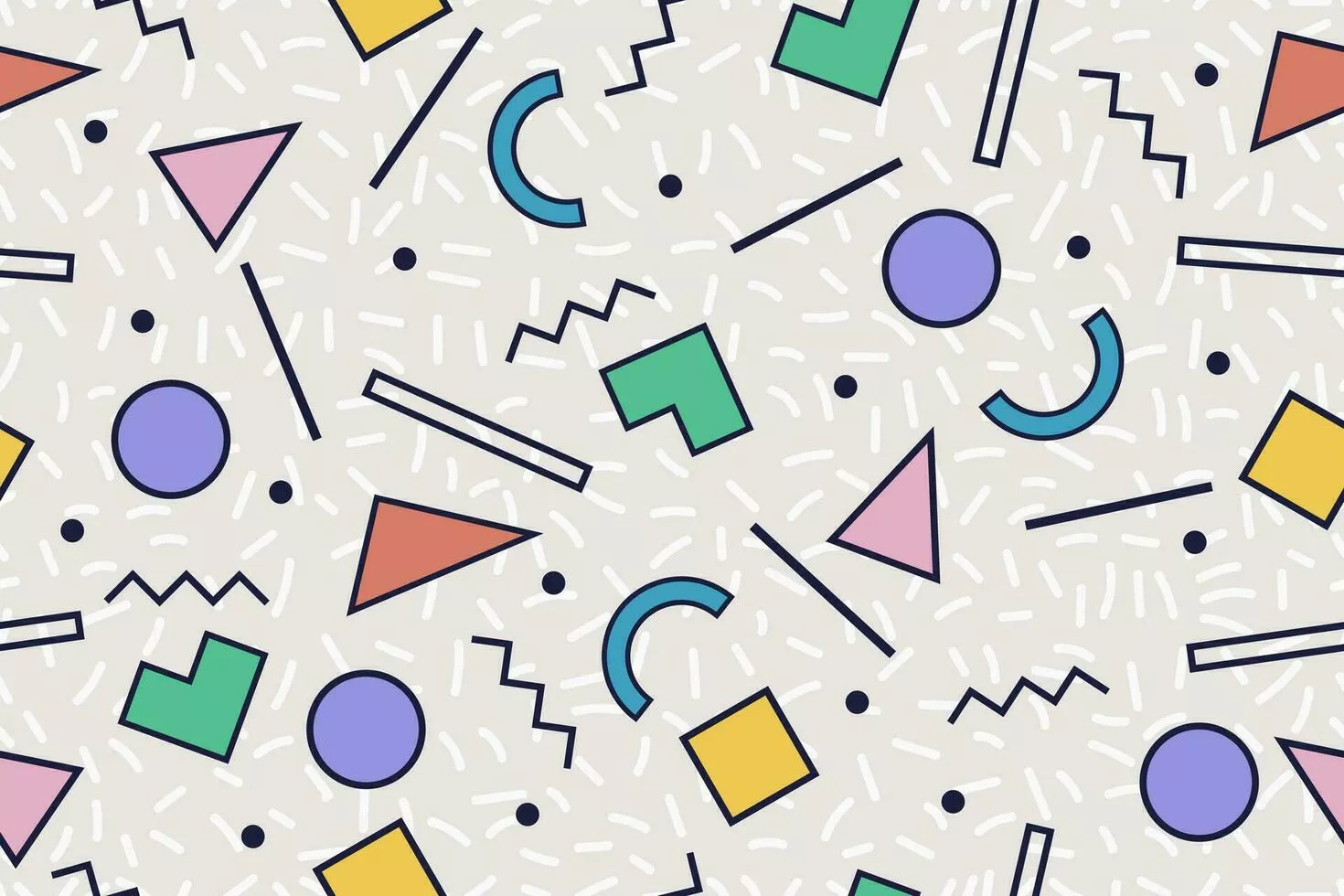 retro 80s wallpaper vector