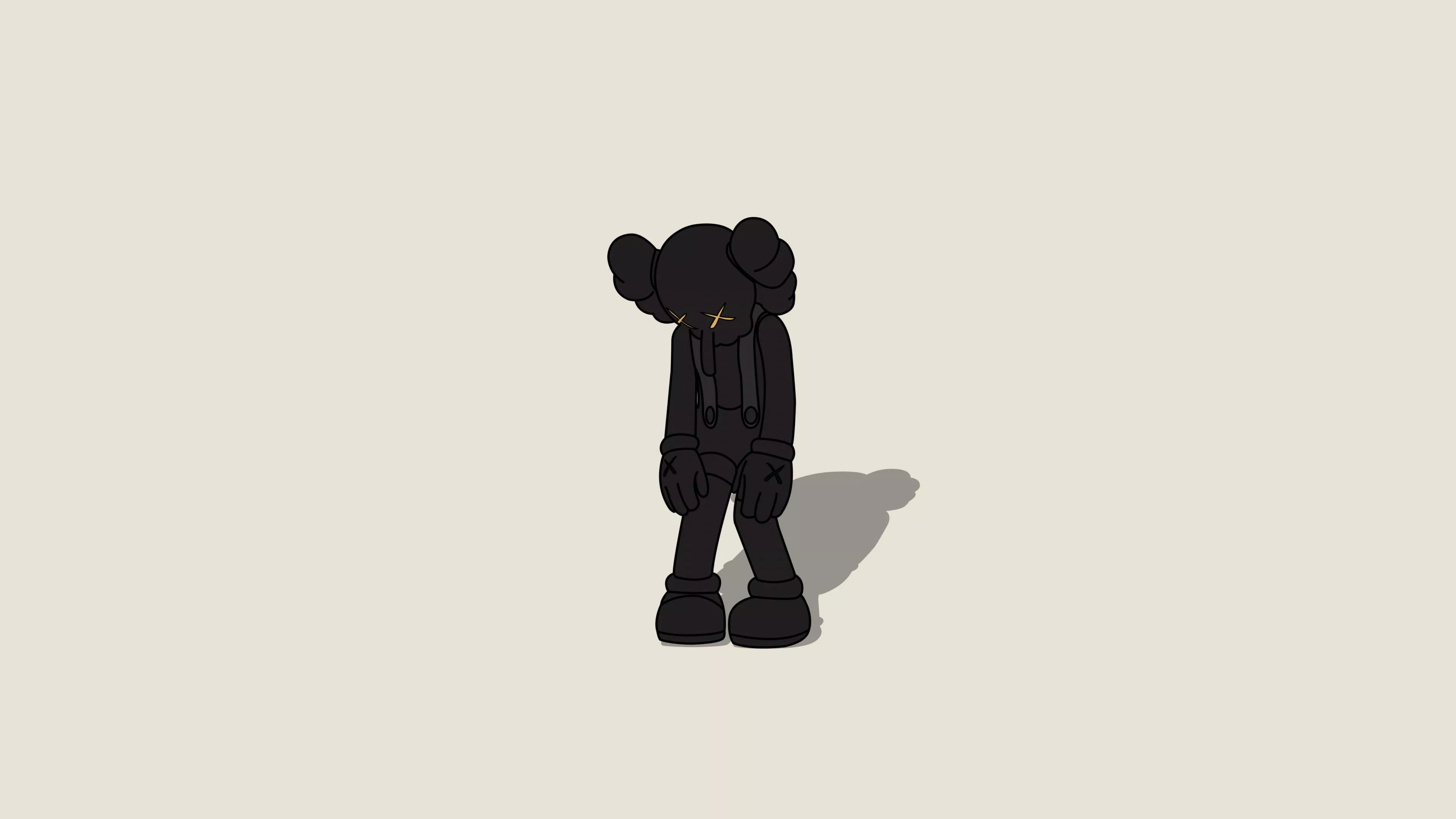 KAWS Small Lie Wallpaper 4K, Kaws alone