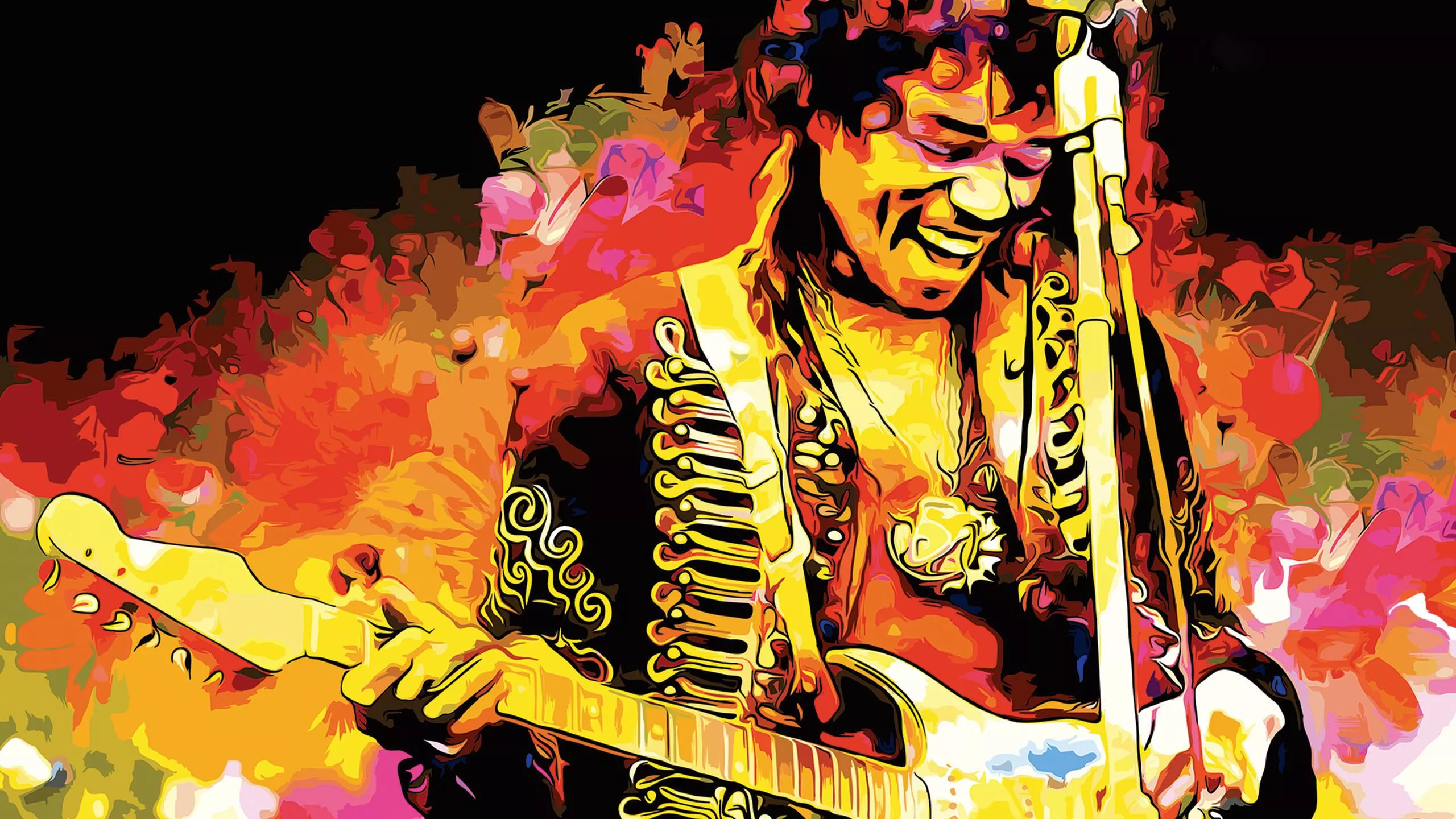jimi hendrix, musician, guitar