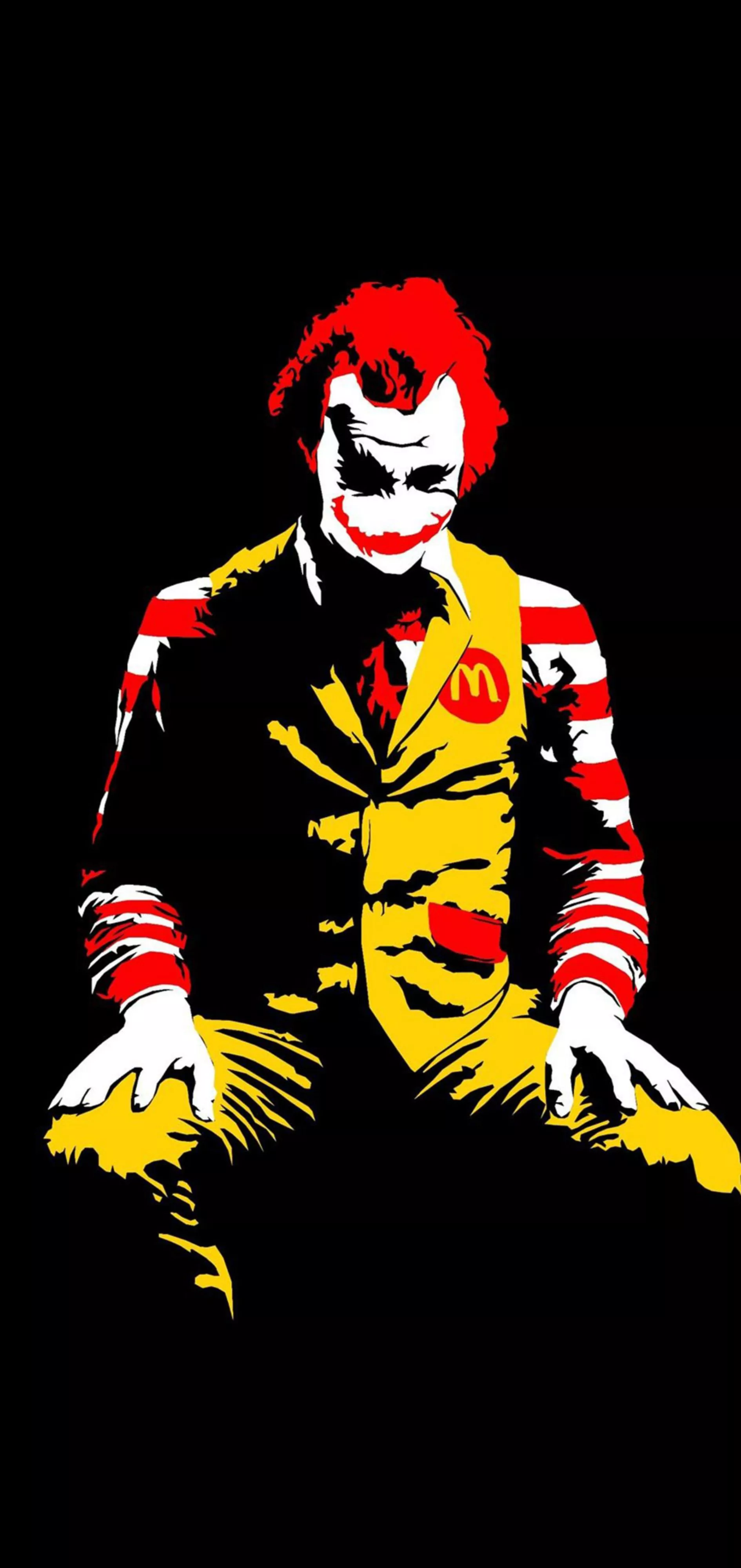 Wallpaper Joker Ronald Mcdonald, Ronald