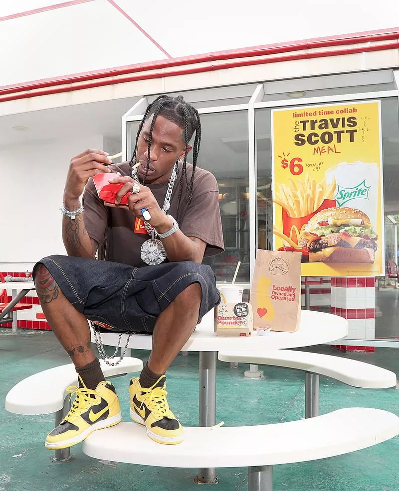 Travis Scott, mcdonalds, HD phone