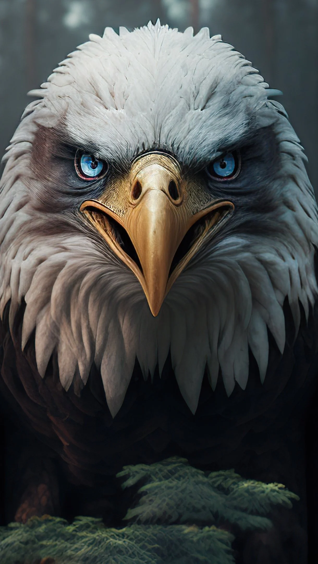 Evil eagle Wallpaper 4k HD for iPhone