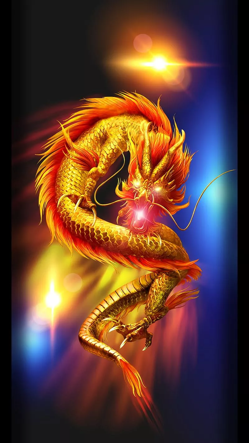 China 001, dragon, HD phone wallpaper