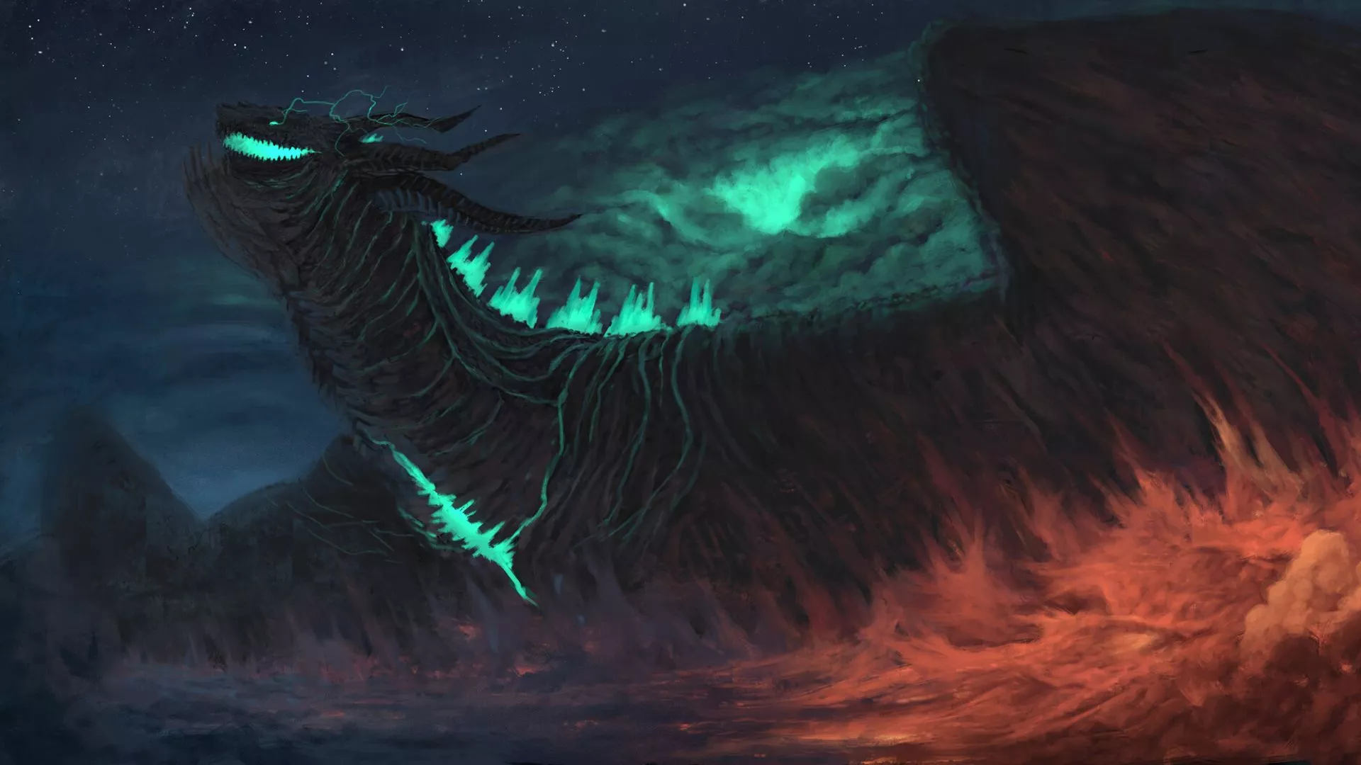 Dragon Fantasy Cool Art Wallpaper, HD