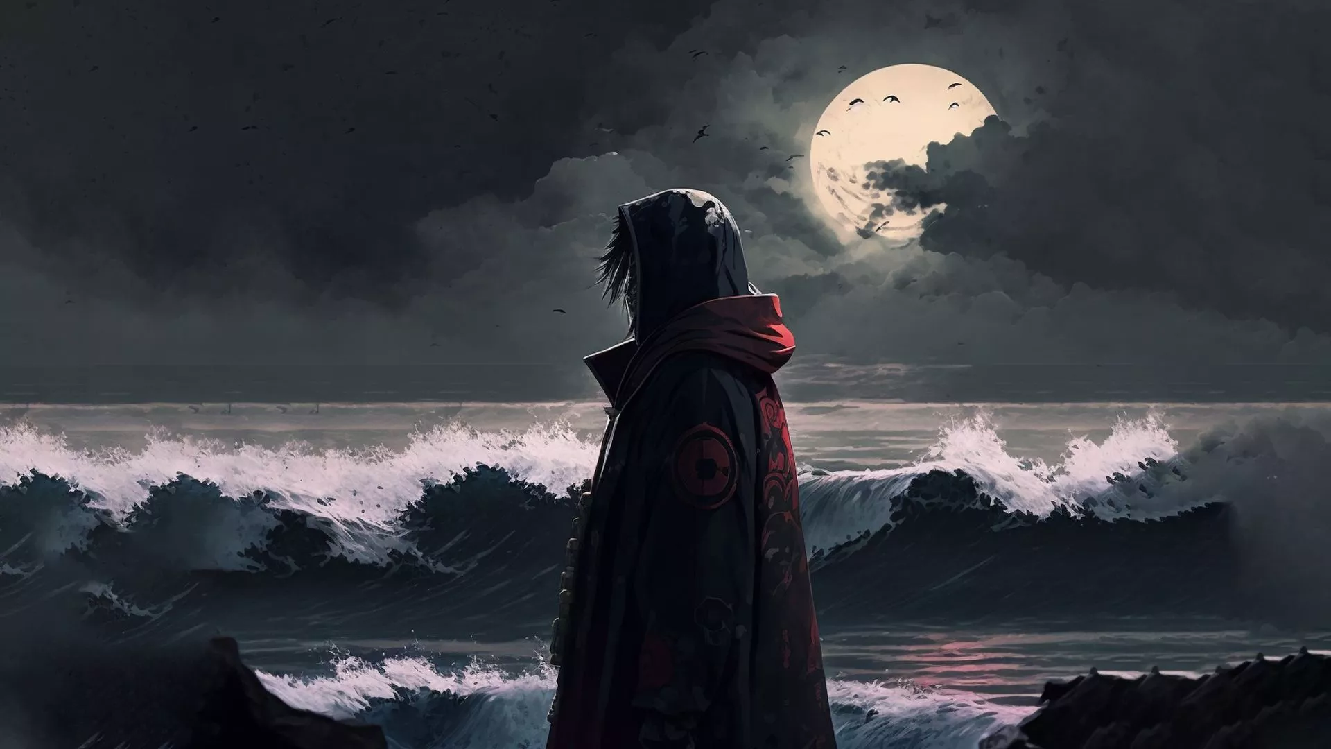 Naruto Akatsuki Dark Art Wallpaper, HD Anime 4K Wallpaper, Image and Background
