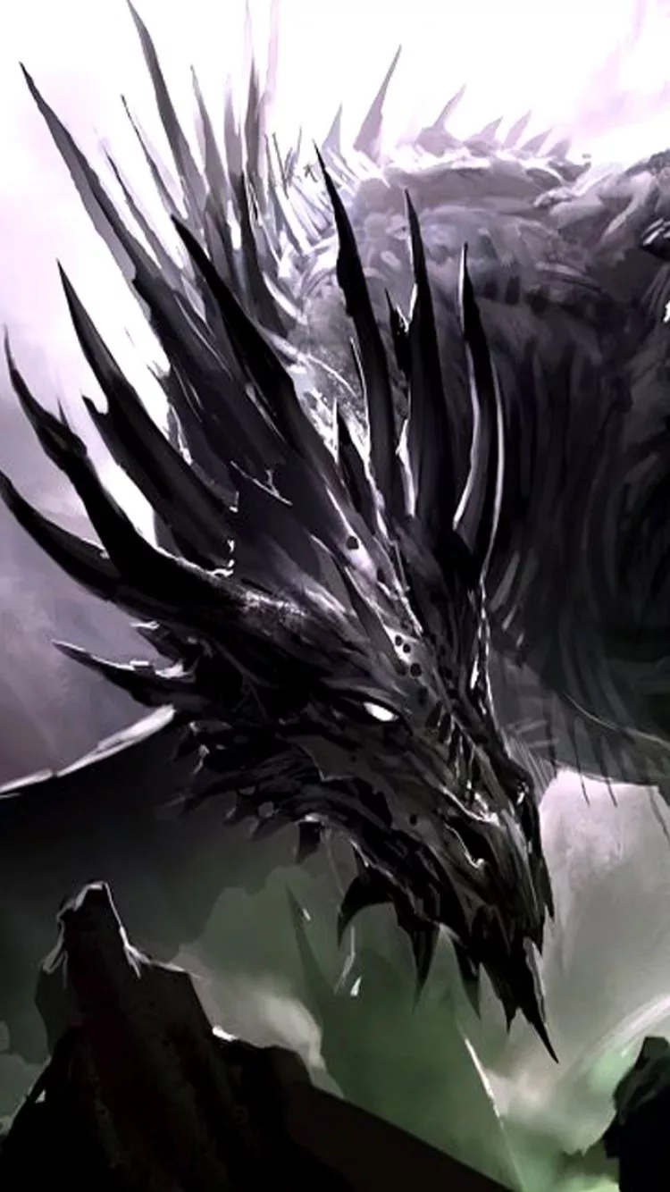 Download Fantasy Dragon Phone Wallpaper