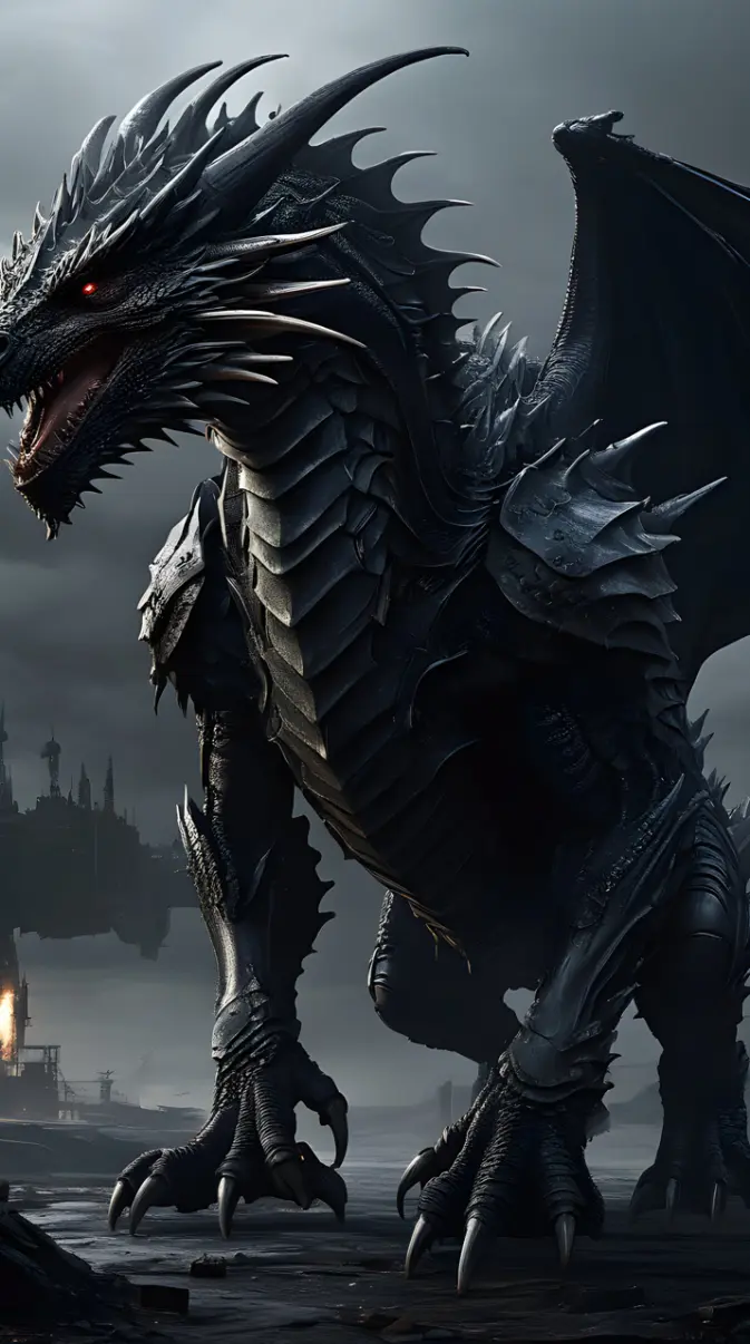 The dragon wallpaper