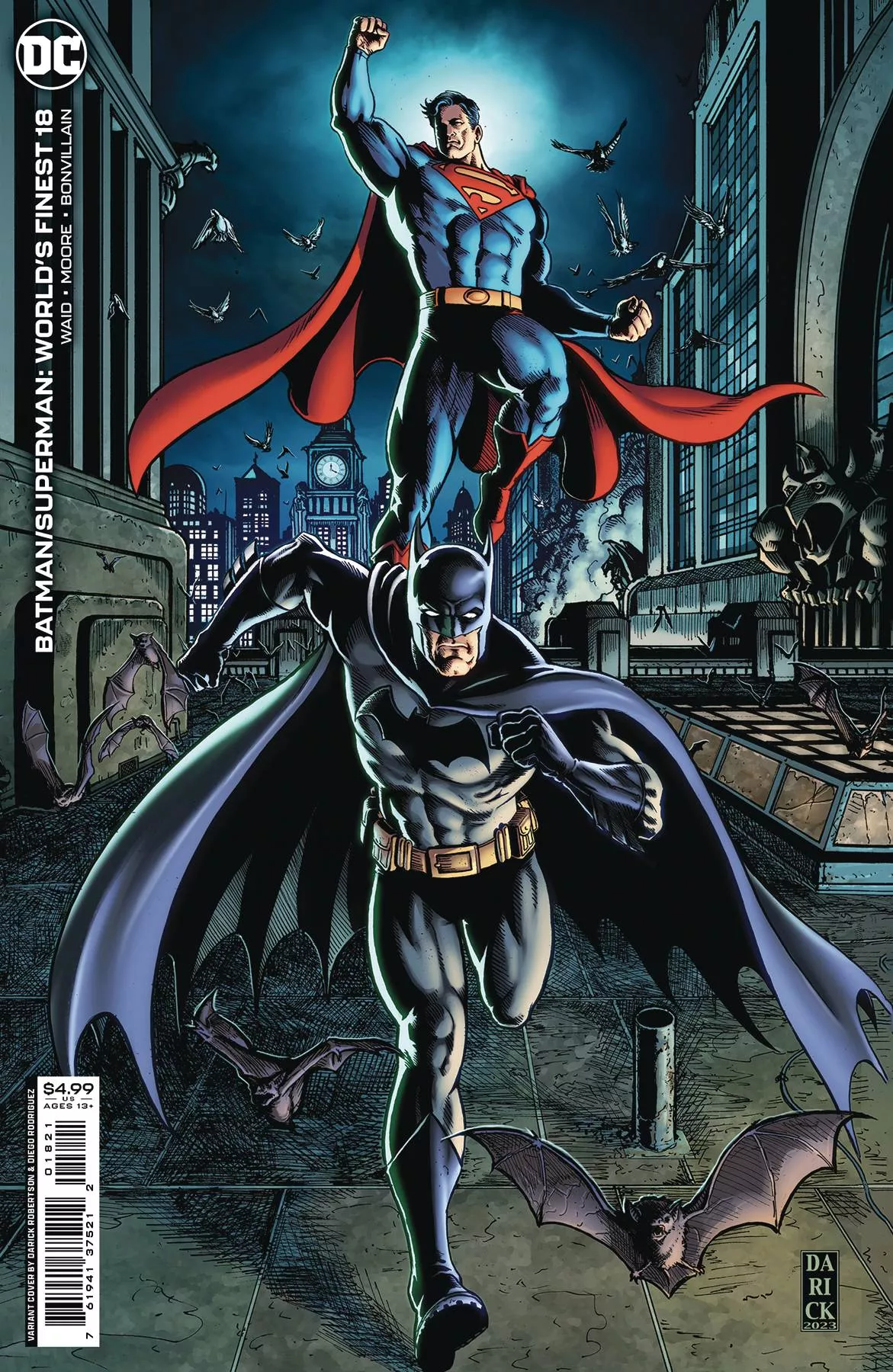 BATMAN SUPERMAN WORLDS FINEST CVR B