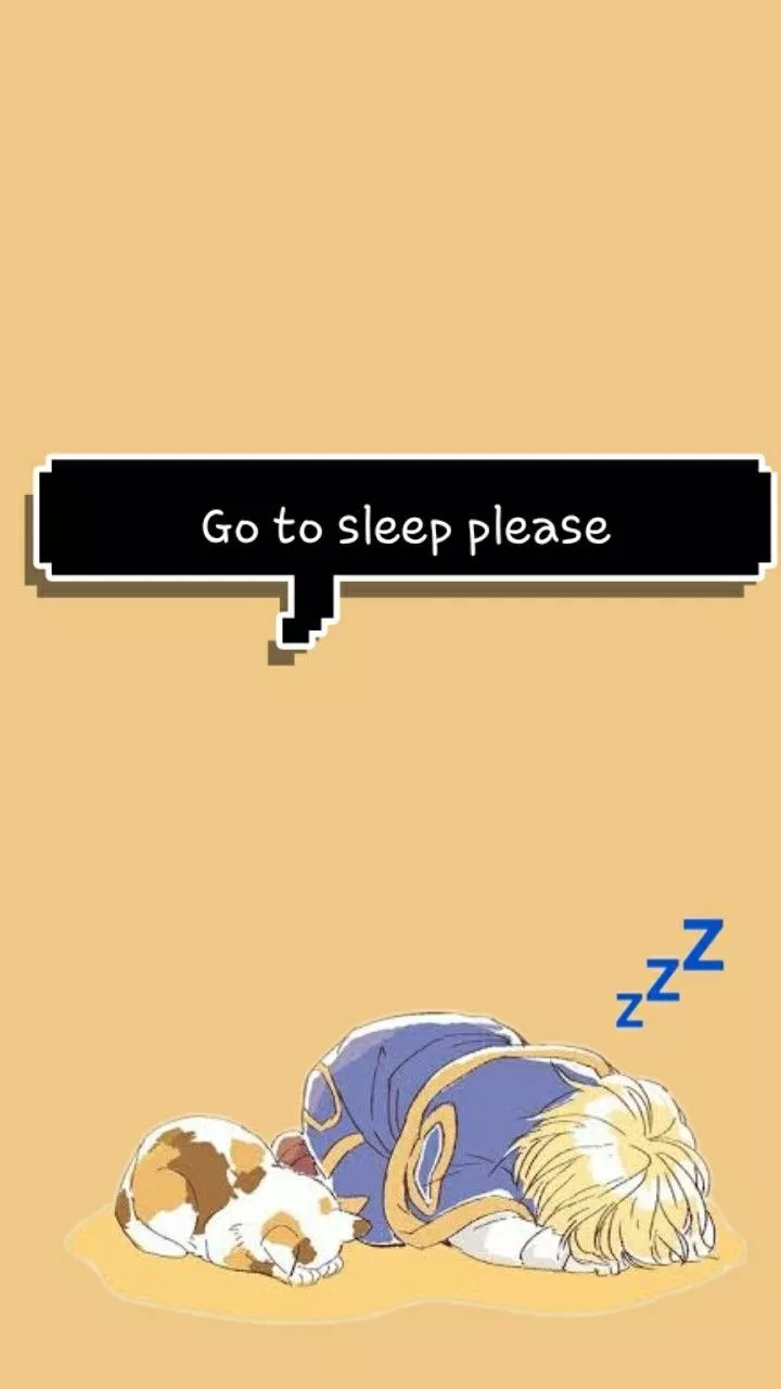 Kurapika. wallpaper. Go to sleep, please