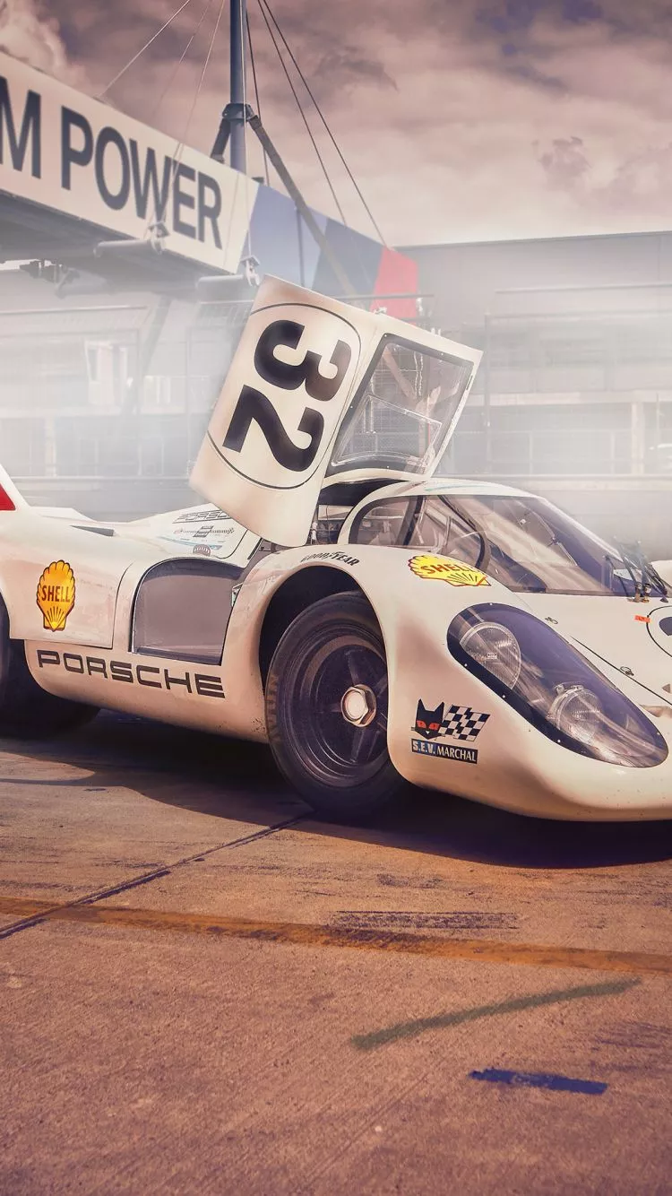 Download wallpaper 750x1334 porsche 917