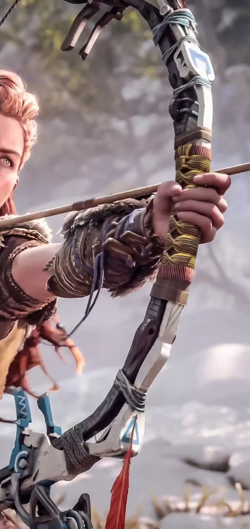 Aloy, horizon forbidden west, horizon