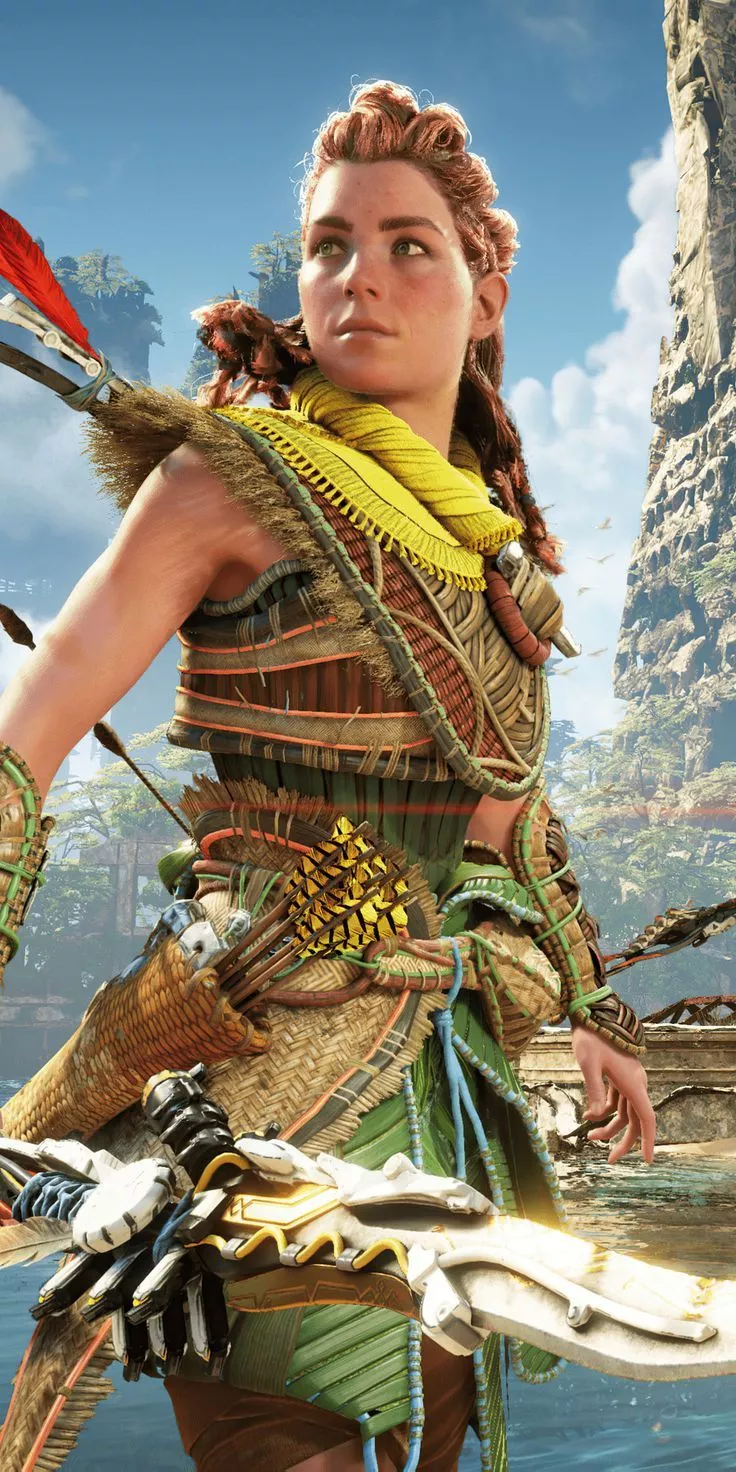 horizon forbidden west iphone wallpaper