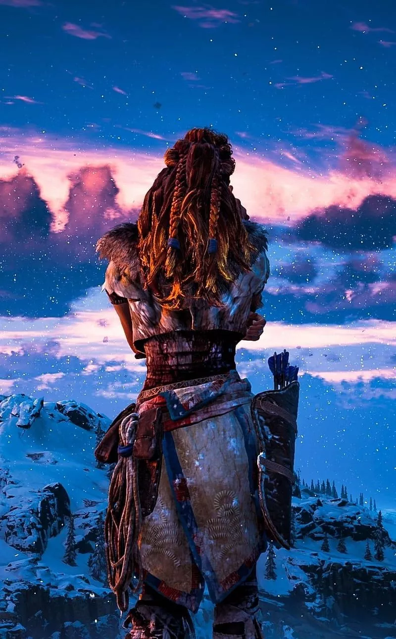 Aloy horizon zero, dawn, HD phone