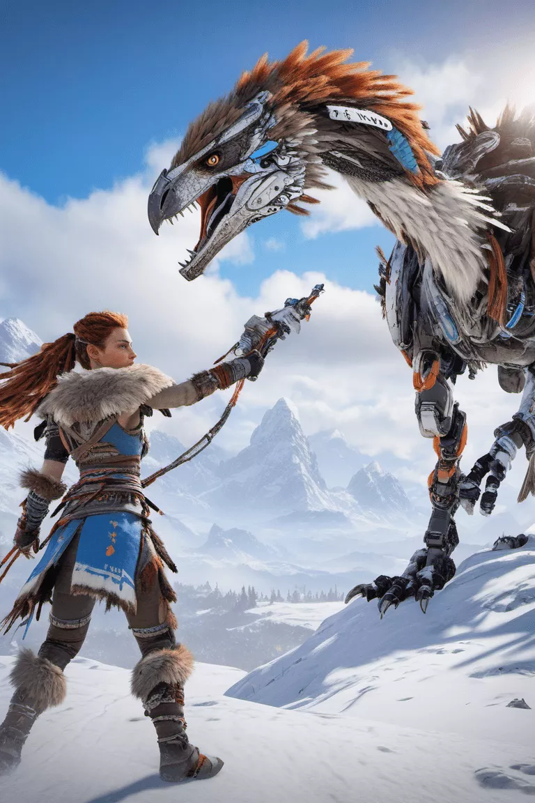 Aloy from Horizon Zero Dawn in. image