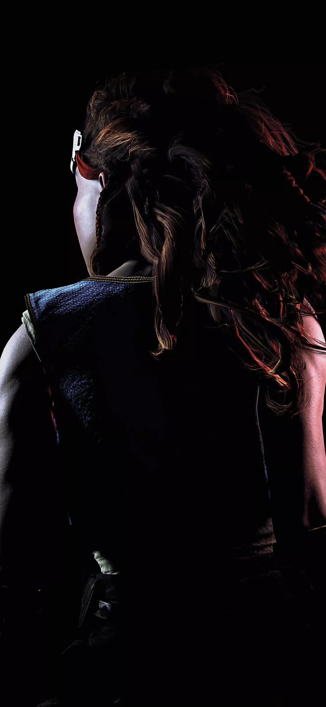 Aloy Wallpaper 4K, Black background