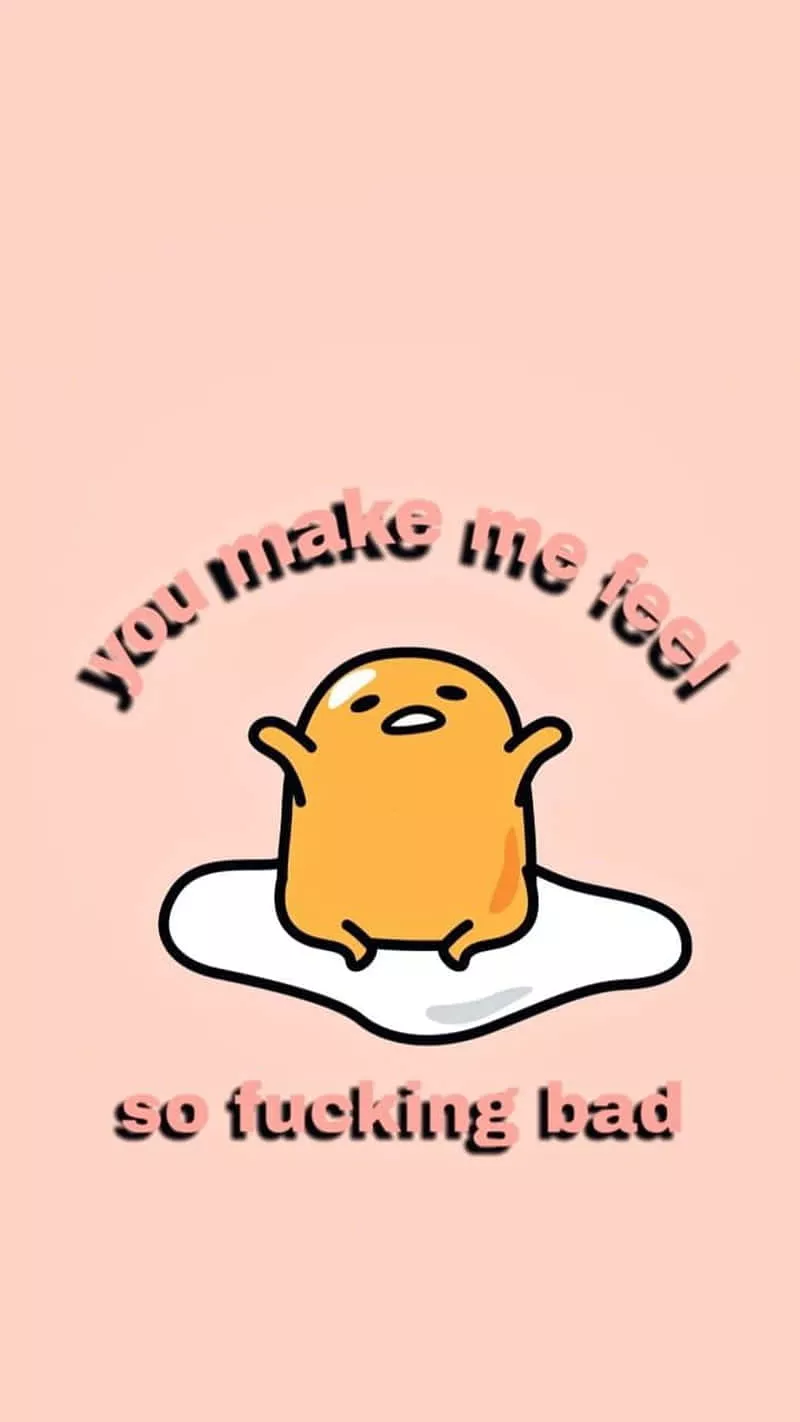 Gudetama Phone Wallpaper