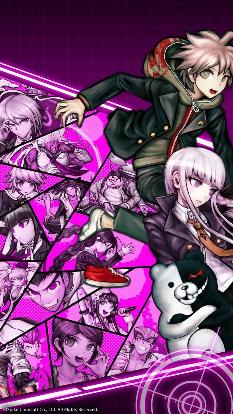 Danganronpa, anime, HD phone wallpaper
