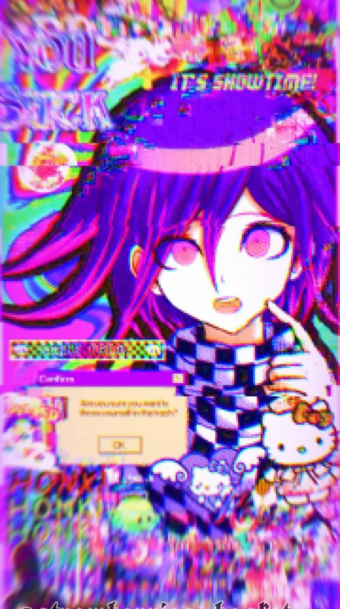 Kokichi Kidcore wallpaper