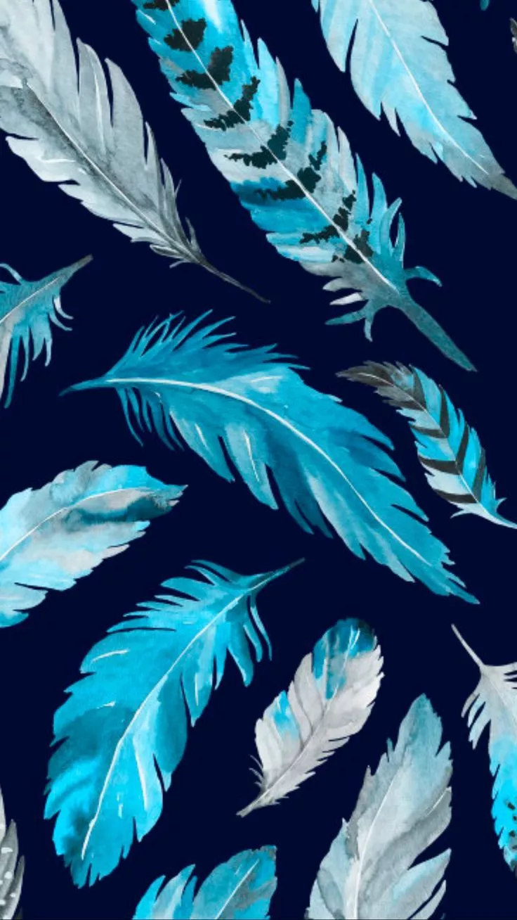 Feather Background Wallpaper