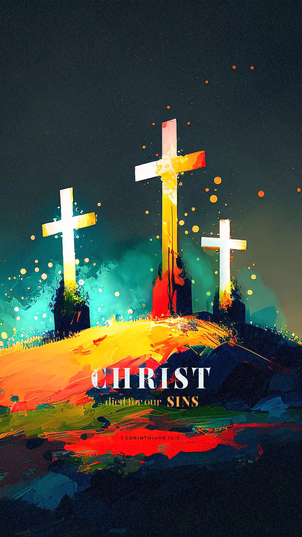 Wallpaper: Christ Died for Our Sins